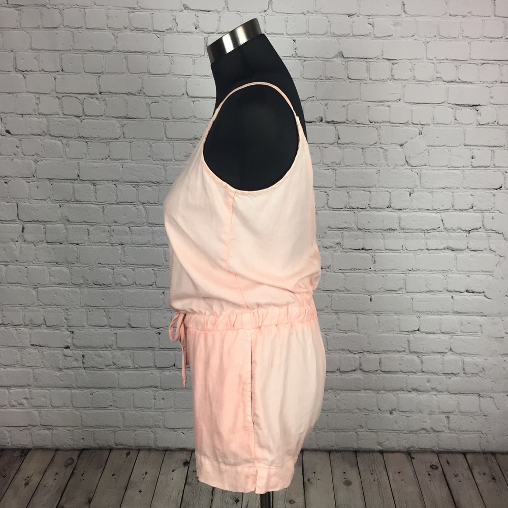 Bella Dahl Cross Back Romper 100% Tencil - Picture 2 of 8